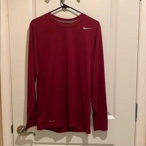 Nike long sleeve dry fit